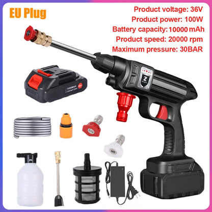 30Bar Wireless High Pressure Car Wash Gun