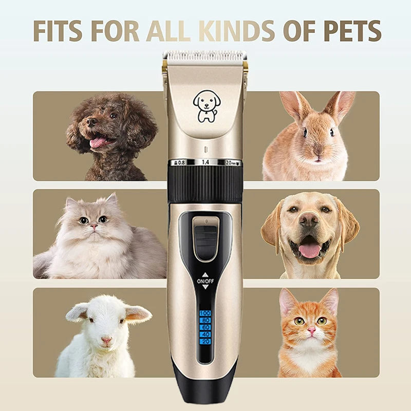 Haircut Trimmer Shaver Set For Pets