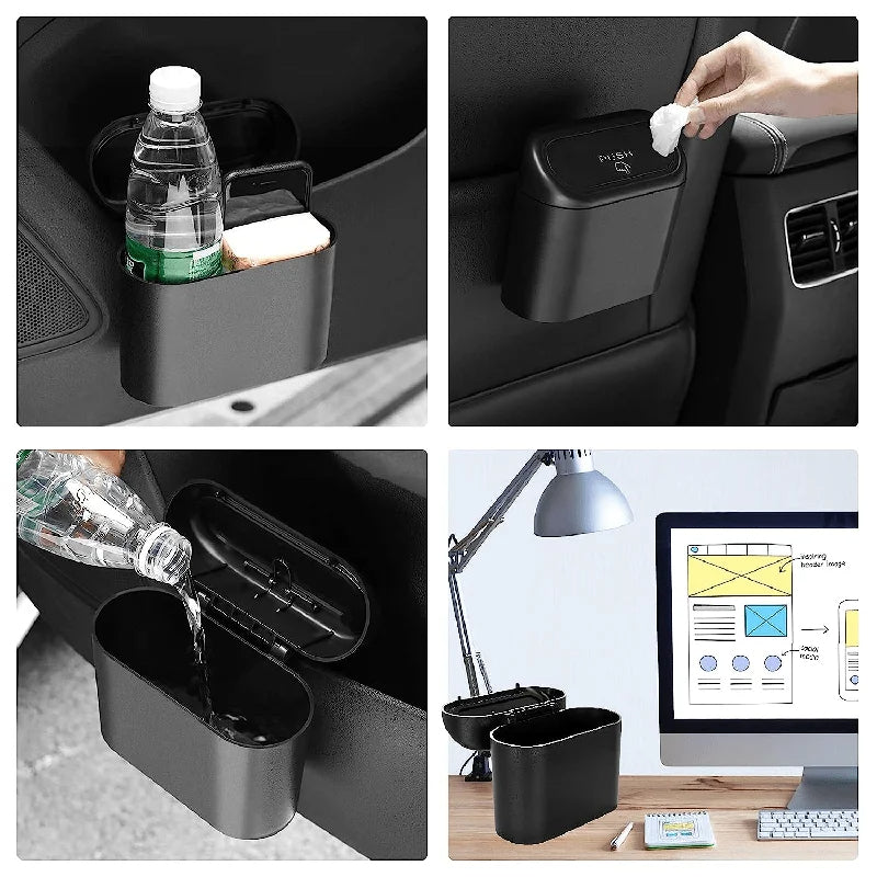 3Pcs Car trash can