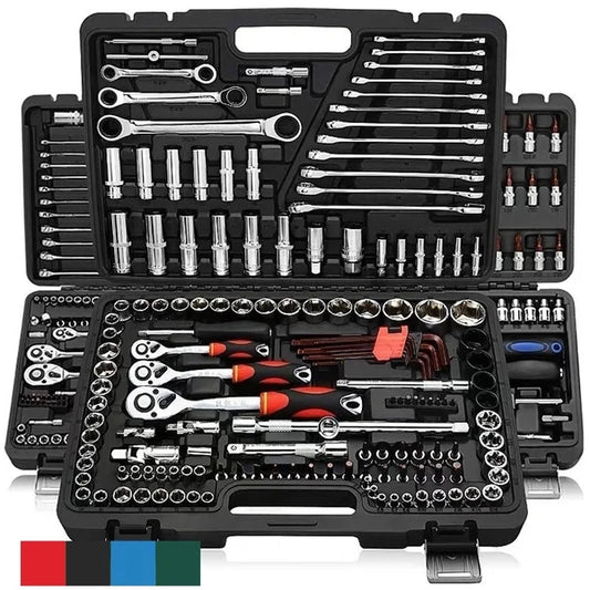 46pcs Socket Set Car Repair Tool Ratchet Spanner Wrench Set